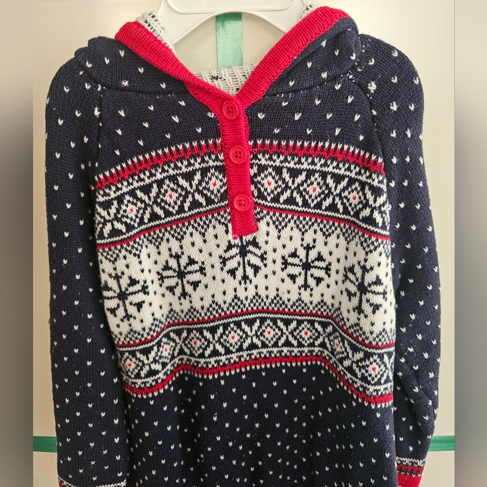 HANNA ANDERSON Boy Sweater 1-Piece 18-24M - Picture 2 of 7
